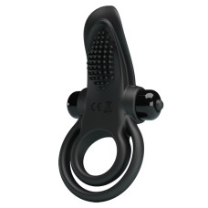 Ерекційне кільце Pretty Love Vibrant Penis Ring — Чорний