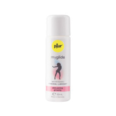 Збуджуючий лубрикант на водній основі pjur my glide, з женьшенем, зігріває (30 мл) Збуджуючий лубрикант на водній основі pjur my glide, з женьшенем, зігріває (30 мл)