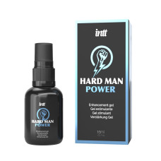 Стимулювальний гель для ерекції Intt Hard Man Power (15 мл), екстракт гінгко білоба, таурин Стимулювальний гель для ерекції Intt Hard Man Power (15 мл), екстракт гінгко білоба, таурин